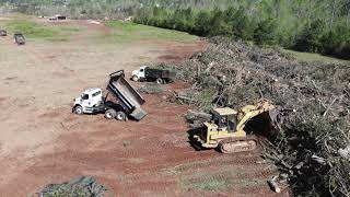 Debris Disposal Operations in Oconee County