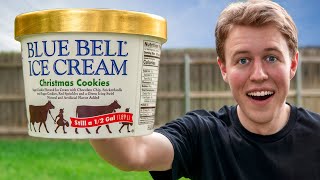 I Tried Every Flavor Of Blue Bell Ice Cream!
