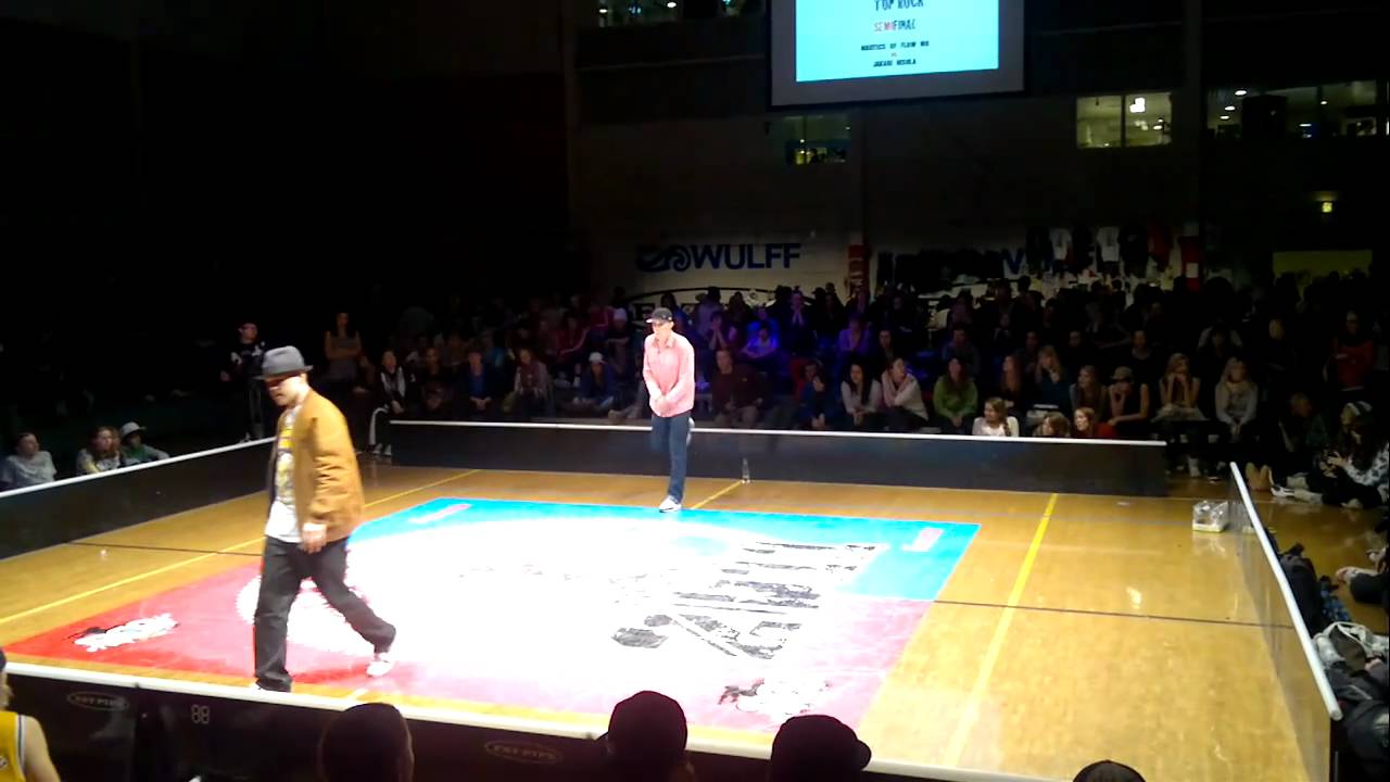 Saki YX vs. Wartecs, TopRock battle @ Juste Debout Finland 2011
