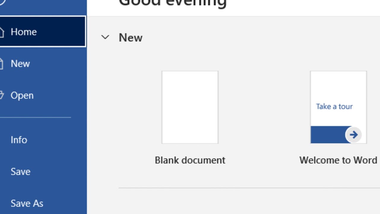 HOW TO CREATE /ADD A NEW PAGE / DOCUMENT in Microsoft Word - YouTube
