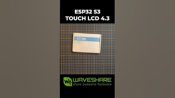 Unbox ESP32-S3 4.3inch Display Development Board, 800×480#esp32 #esp32project  #arduinoproject