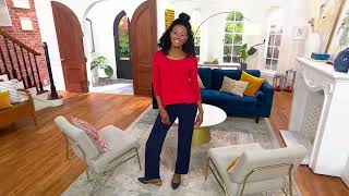 Susan Graver Weekend Essentials Cool Touch Knit Tunic on QVC