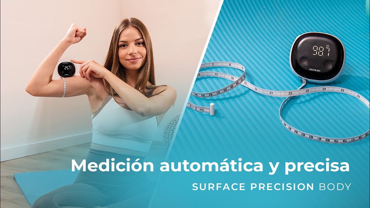 Cinta Métrica Digital Surface Precision Body, con Bluetooth, Pantalla LED y App