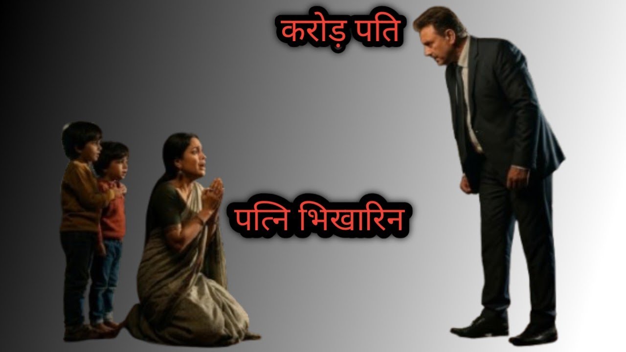 करोड़ पति  कि पत्नि भिखारिन क्यों बन गईं ... फिर जो हुआ