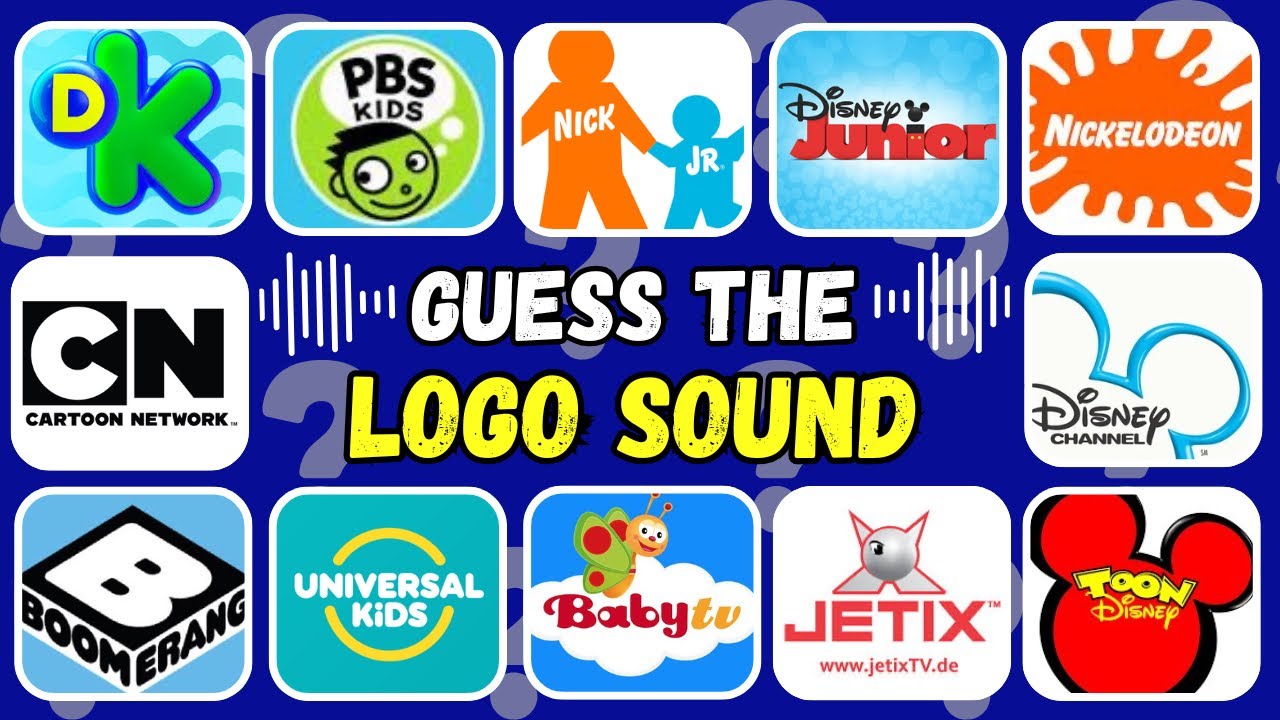 Guess The Childhood Kids TV Logo Sound 🎵| PBS Kids, Nick Jr, Cartoon Network