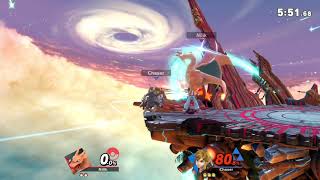 SSB Ultimate: Nilik (Pokemon Trainer) vs Chaser (Link) screenshot 5