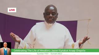 Celebrating The Life of Mwalimu Jason Kiptabut Araap Cheptile.