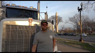 US TRUCKER CONVOY DENIED ENTRY TO CAPITOL, FINDS WAY IN