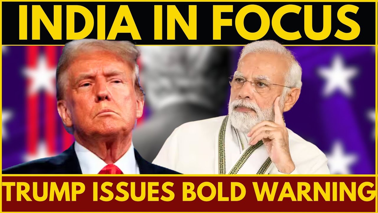 Donald Trump LIVE Speech: Trump's Big Warning For India | Trump On ...