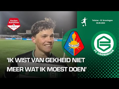 Thom van Bergen houdt FC Groningen in extremis op promotiekoers