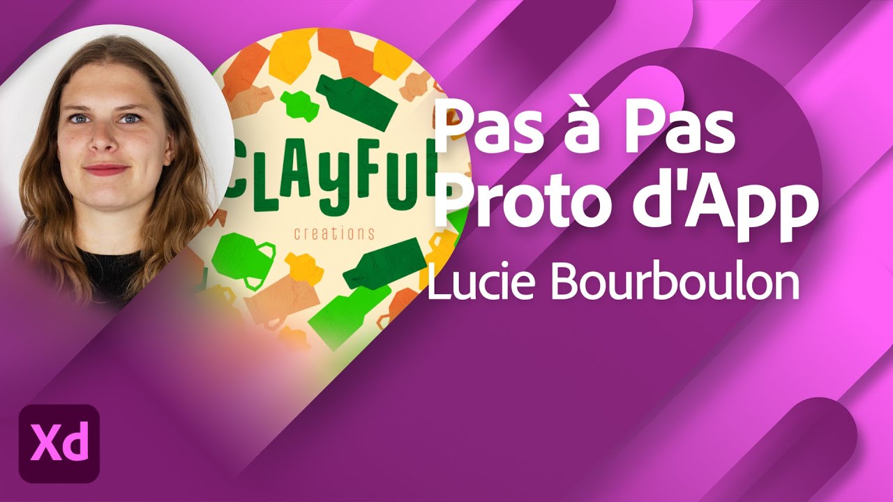 Réaliser une app via Photoshop et Adobe XD Pas à pas avec Lucie Bourboulon | Adobe France