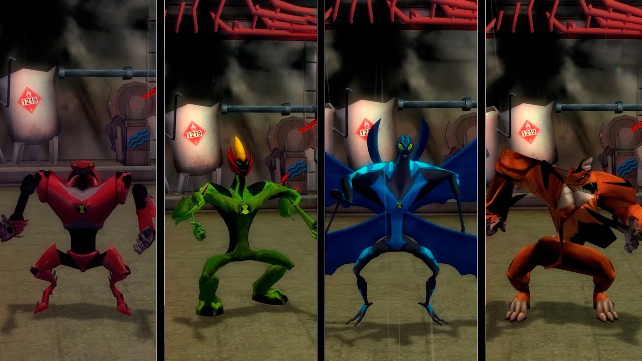 NRG Right Special Animation Swap for Almost All Aliens in Ben 10 UACD