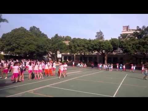 大同國小國家防災日地震避難掩護演練 疏散