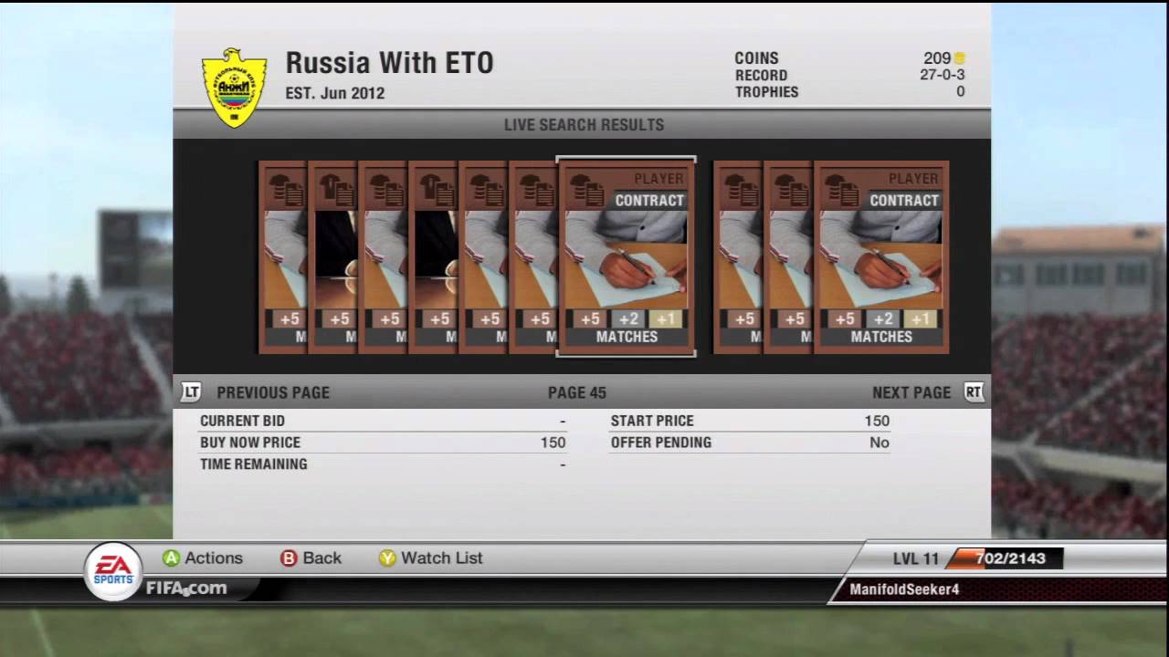 FIFA 12 - Eto'o Road To Glory #11