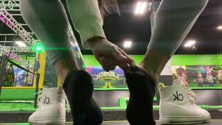 Pretty Feet Shoes Take Off