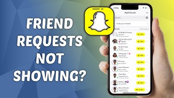 How to FIX Friend Requests Not Showing on Snapchat