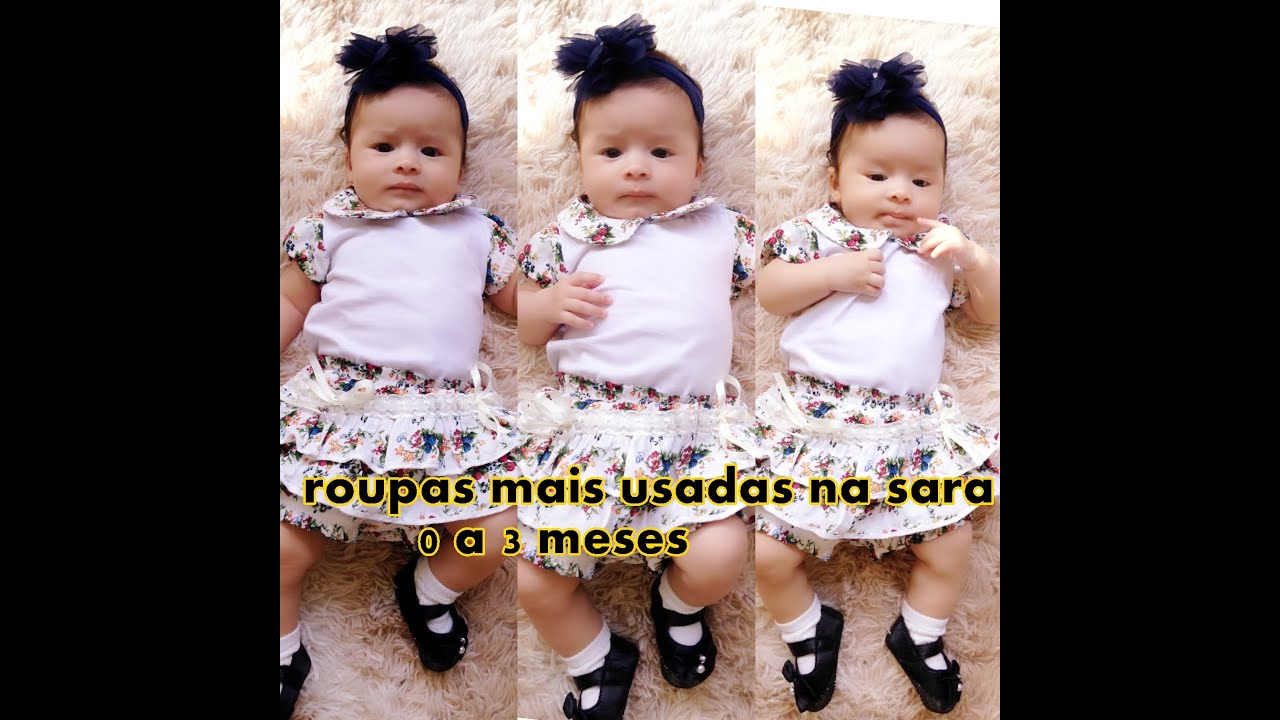 roupas de 0 a 3 meses