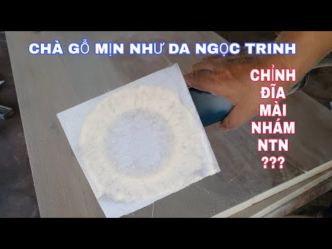 Video Cách Chà Gỗ Lán Mịn Bằng Máy Mài Cầm Tay //... - youtube