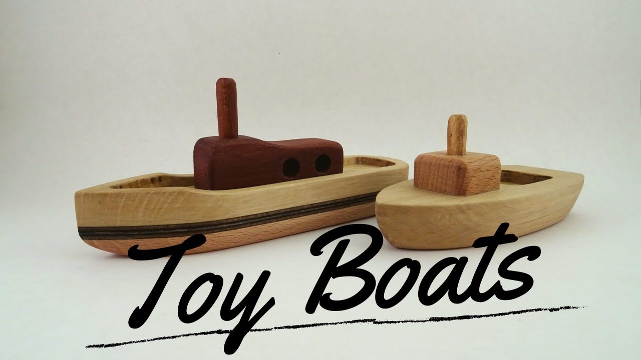 Wood Toy Boats With S