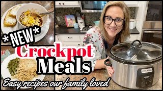 *NEW* CROCKPOT MEALS OUR FAMILY LOVED // EASY WEEKNIGHT MEALS