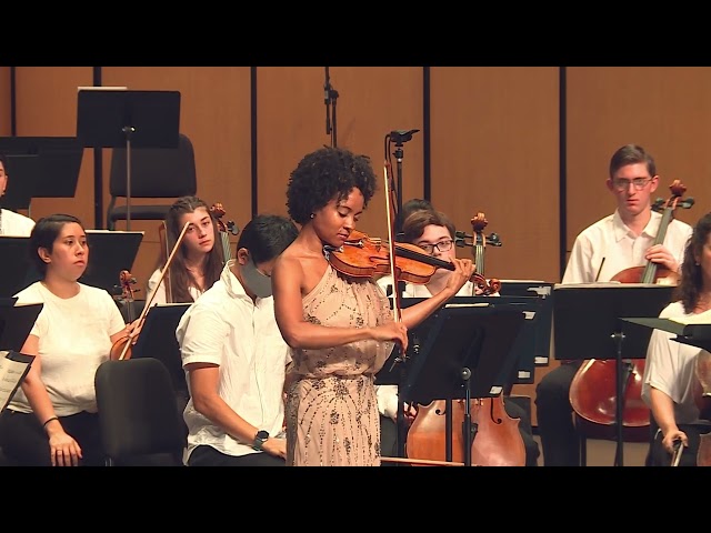 Mozart Violin Concerto No. 3 - Melissa White / JoAnn Falletta / Brevard Music Center Orchestra class=