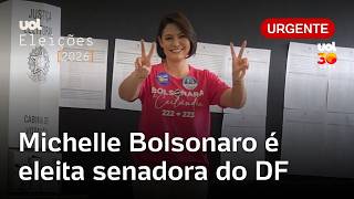 Michelle Bolsonaro, do PL, é eleita senadora pelo Distrito Federal