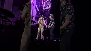 Keith Urban and Lainey Wilson at ascend amphitheater 6/1/24