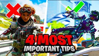 4 Most Valuable Tips to INSTANTLY IMPROVE in Apex Legends!