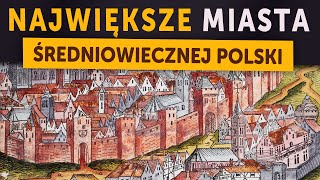 Największe miasta średniowiecznej Polski. Tylu miały mieszkańców ponad 500 lat temu