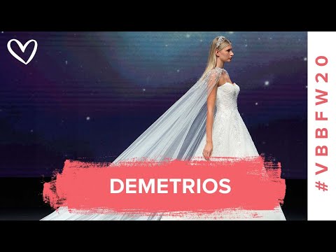 Demetrio sumó a la VBBFW textura y volumen para novias elegantes y soñadoras 1