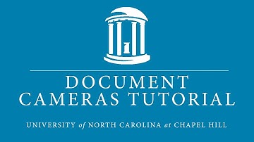 Using Document Cameras - UNC ITS Classroom Hotline