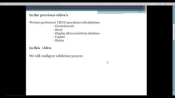 Spring MVC - 14 (Spring MVC   Validation Part   I)
