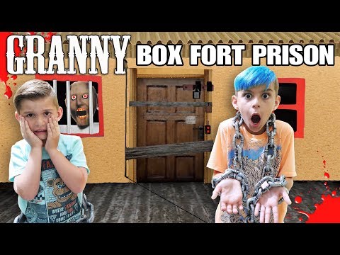 we-are-locked-in-granny's-box-fort-prison-escape-room!!