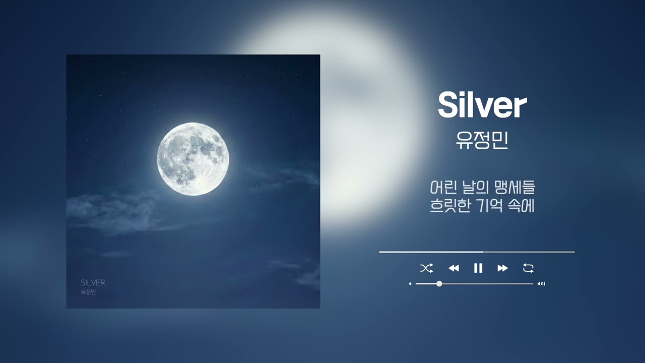 [Lyric Video] 유정민 - Silver
