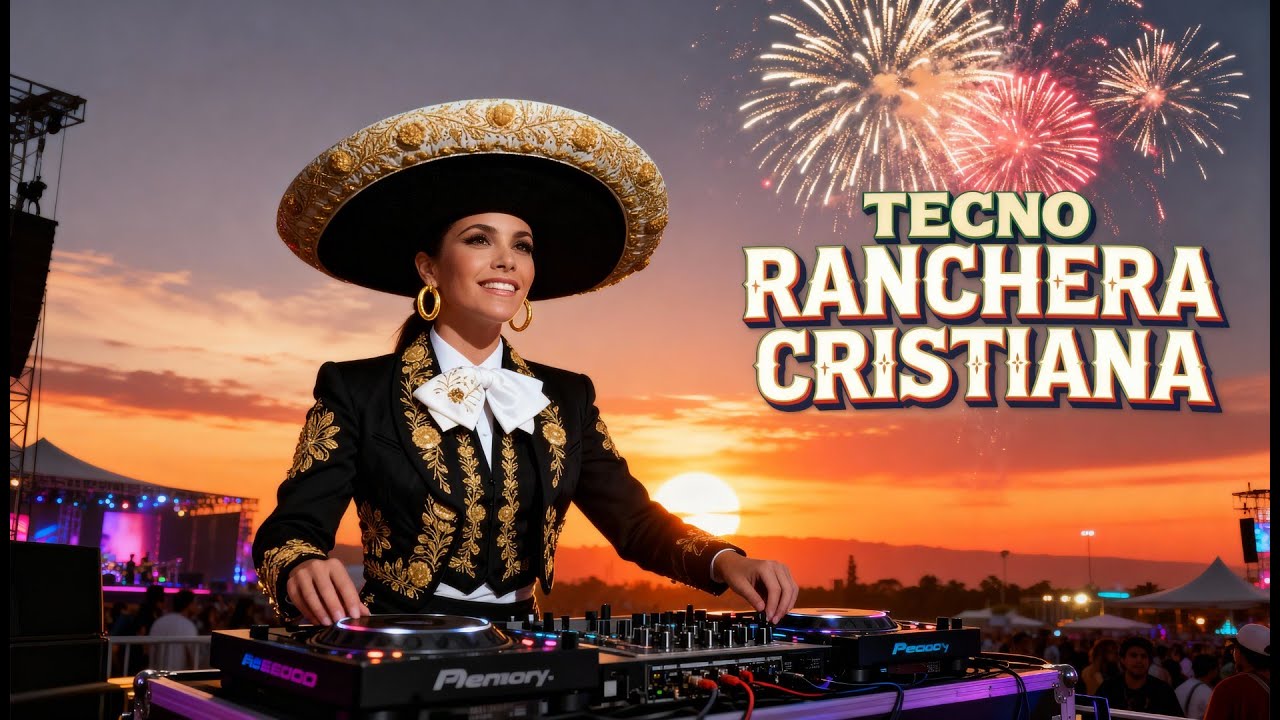 🔥 TECNO RANCHERA CRISTIANA MIX 2025 | Música Electrónica Cristiana Para Alabar a Dios