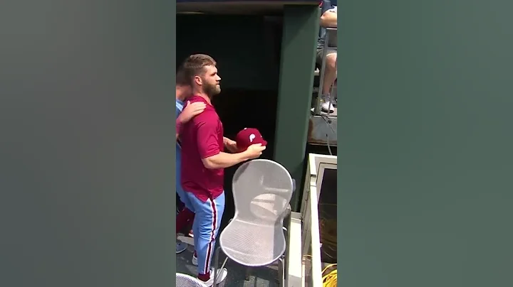 Bryce Harper is a man of the people #mlb #shorts