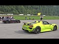 Porsche 918 Spyder vs Bugatti Chiron