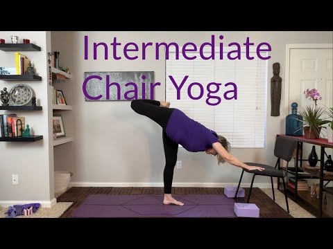 Intermediate Chair Yoga | Joint, Pelvic and Core Strength