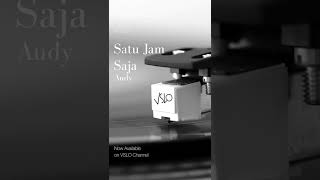 Download Lagu VSLO: Audy - Satu Jam Saja (Lyrics) | Vinyl Mode \u0026 Office Ambiance #shorts MP3