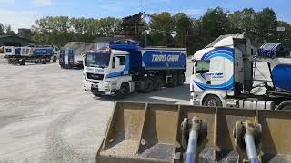 On Board Camera Caterpillar 980 Alla Guida Di Una Gigantesca Pala Meccanica Caterpillar 980H