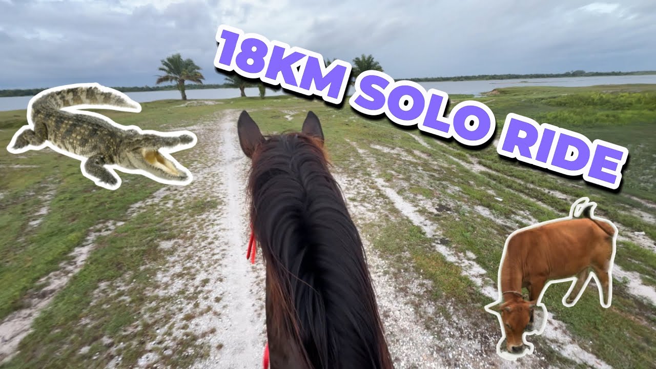 “Solo Ride Ekstrim 18KM — Kuda pun terkejut, aku lagi!