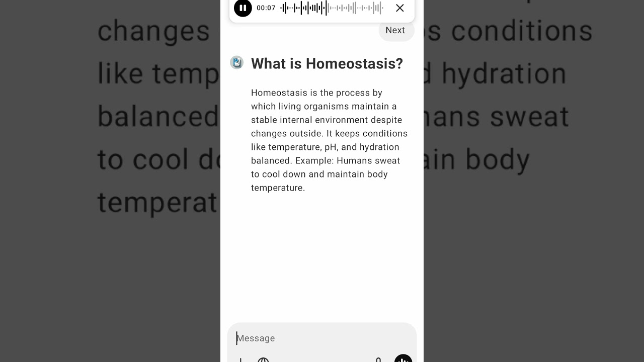 What is Homeostasis?