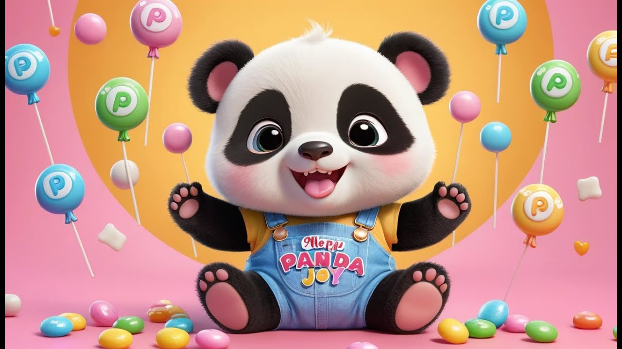 🐼 Baby Panda Candy Alphabet 🍬🔤🎶 | Fun ABC & Learning Song for Toddlers