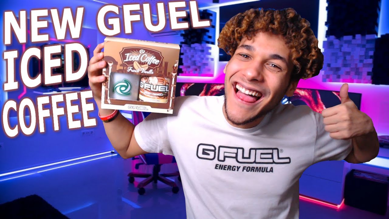 NEW "FRENCH VANILLA ICED COFFEE" GFUEL Flavor Unboxing + Taste Test