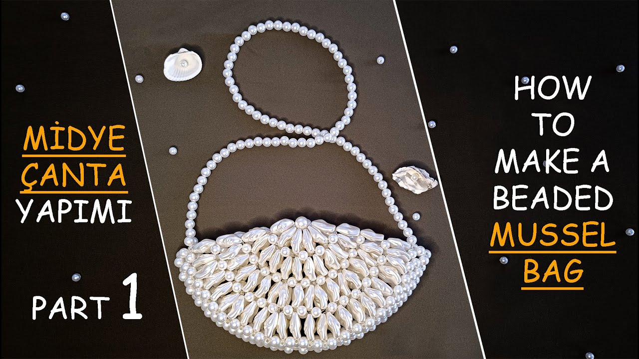 💎Изготовление сумки для мидий часть 1 #сделайсам #ручнаяработа #сумка #мидия #устрица #бусина