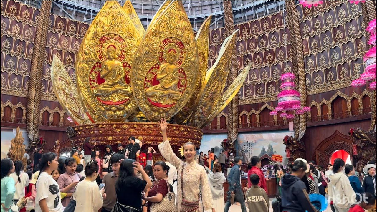 Opening , temple , festival , bảo tháp Phật , tân huê viên , chùa Phật học 2 , sóc trăng ,lễ hội 