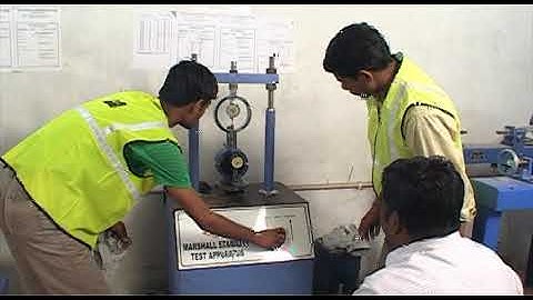 MARSHAL STABILITY TEST