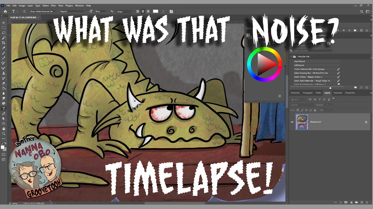 What Was That Noise? | a Nanna & Obo Groovetoon Timelapse