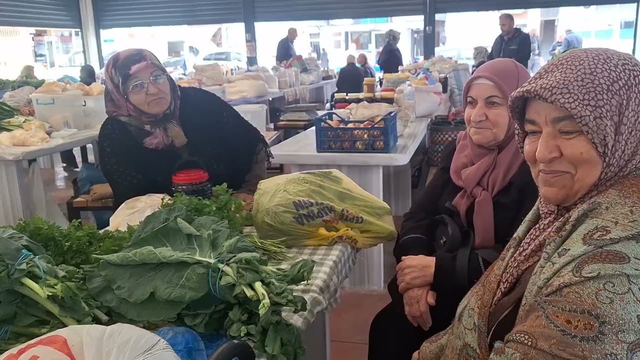 BUGÜN ABANA PAZARI ÇEKİMLERİMİ YAPTIK
