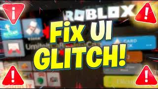 How to fix Roblox UI quality glitch and blurry interface